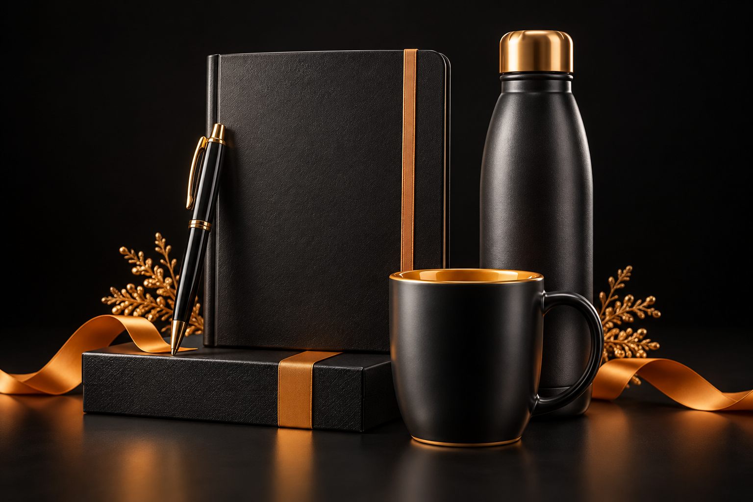 Ilustración conceptual de regalos empresariales
