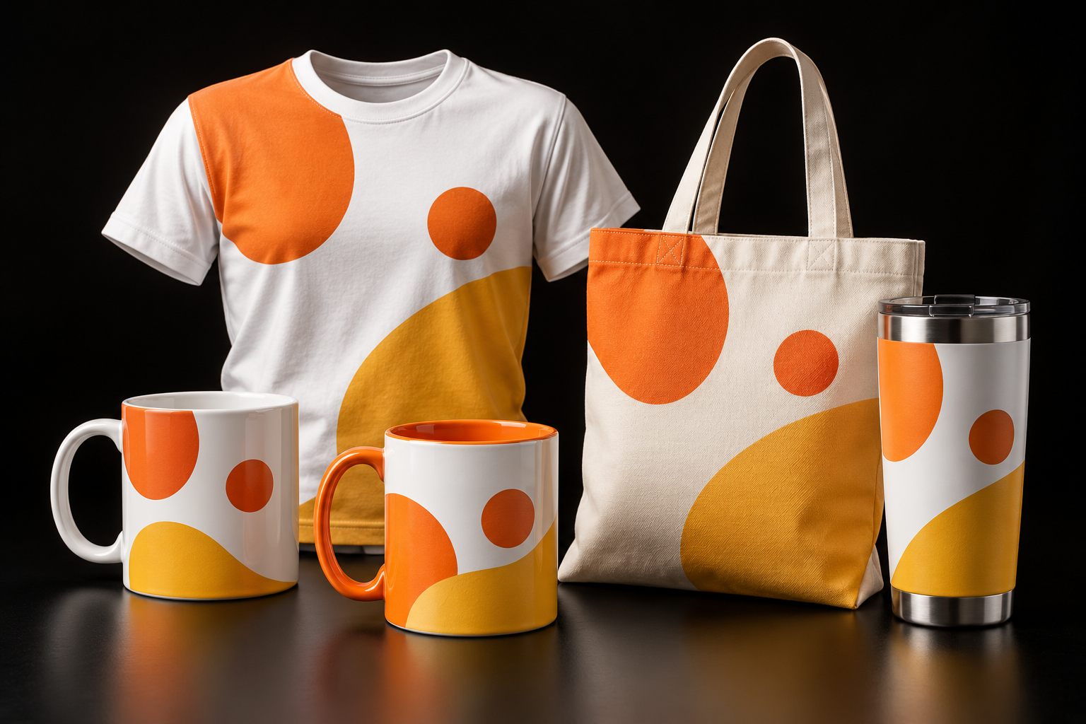 Ilustración conceptual de estampados y sublimados